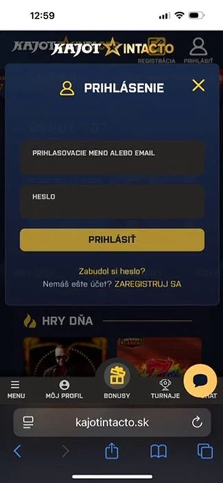 Prihláste sa