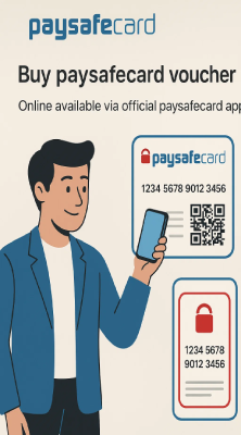 Kúp si PaySafeCard voucher
