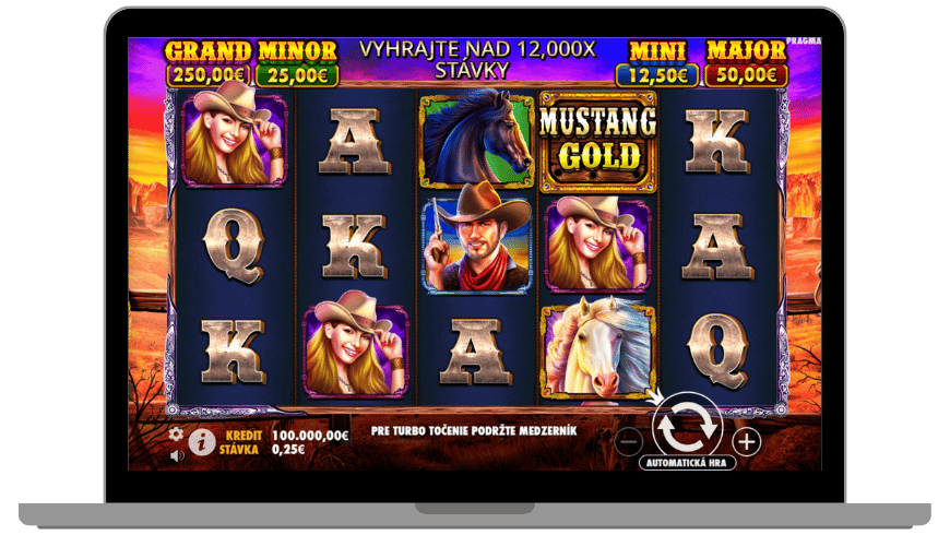 Slot-Mustang-Gold