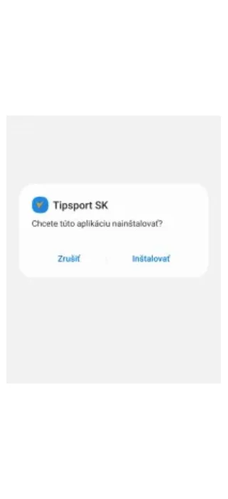 Po stiahnutí kliknite na APK súbor a daj „Inštalovať“.