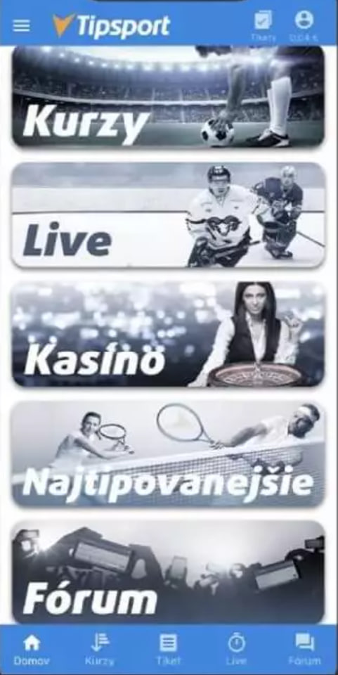 tipsport ios app