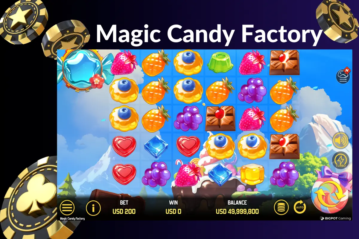 Magic Candy Factory BigPot Gaming
