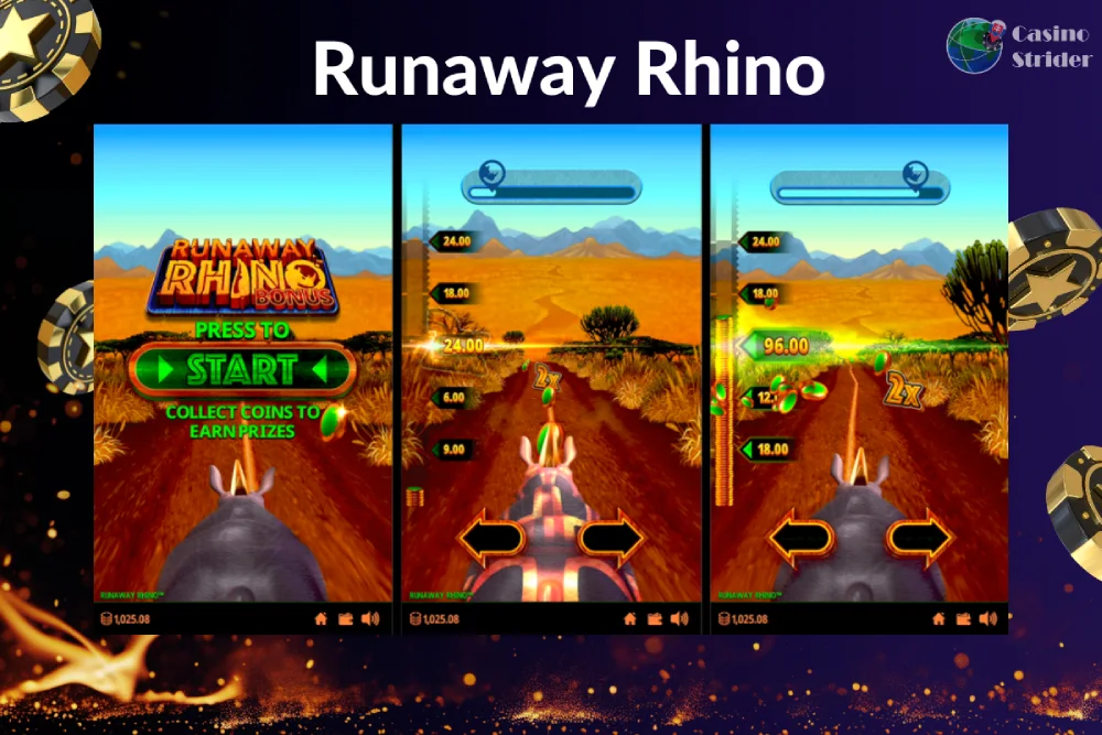 Runaway Rhino Crazy Tooth Studio