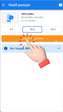 Dokonči transakciu