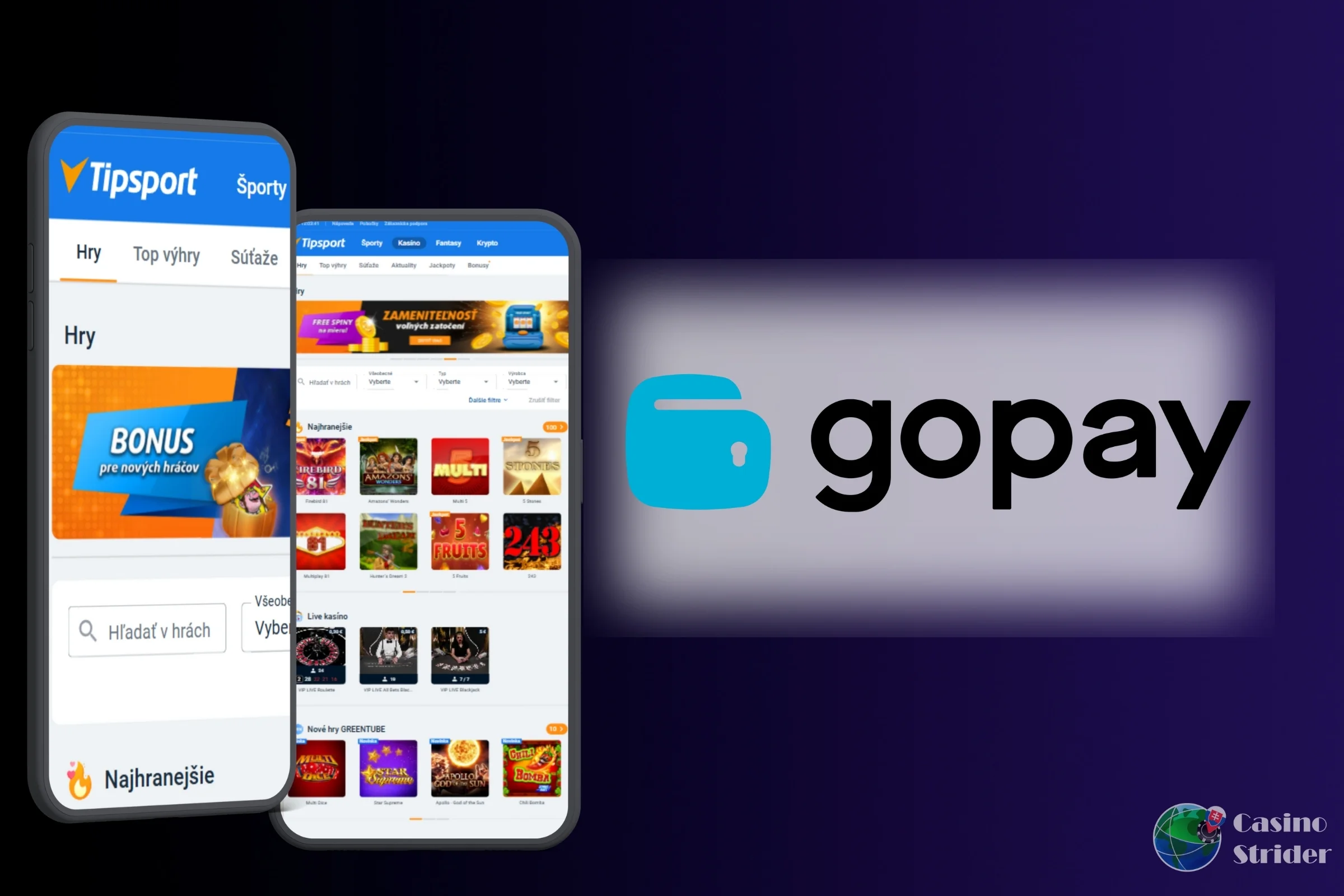 Najlepšie GoPay Online Kasína Na Slovensku