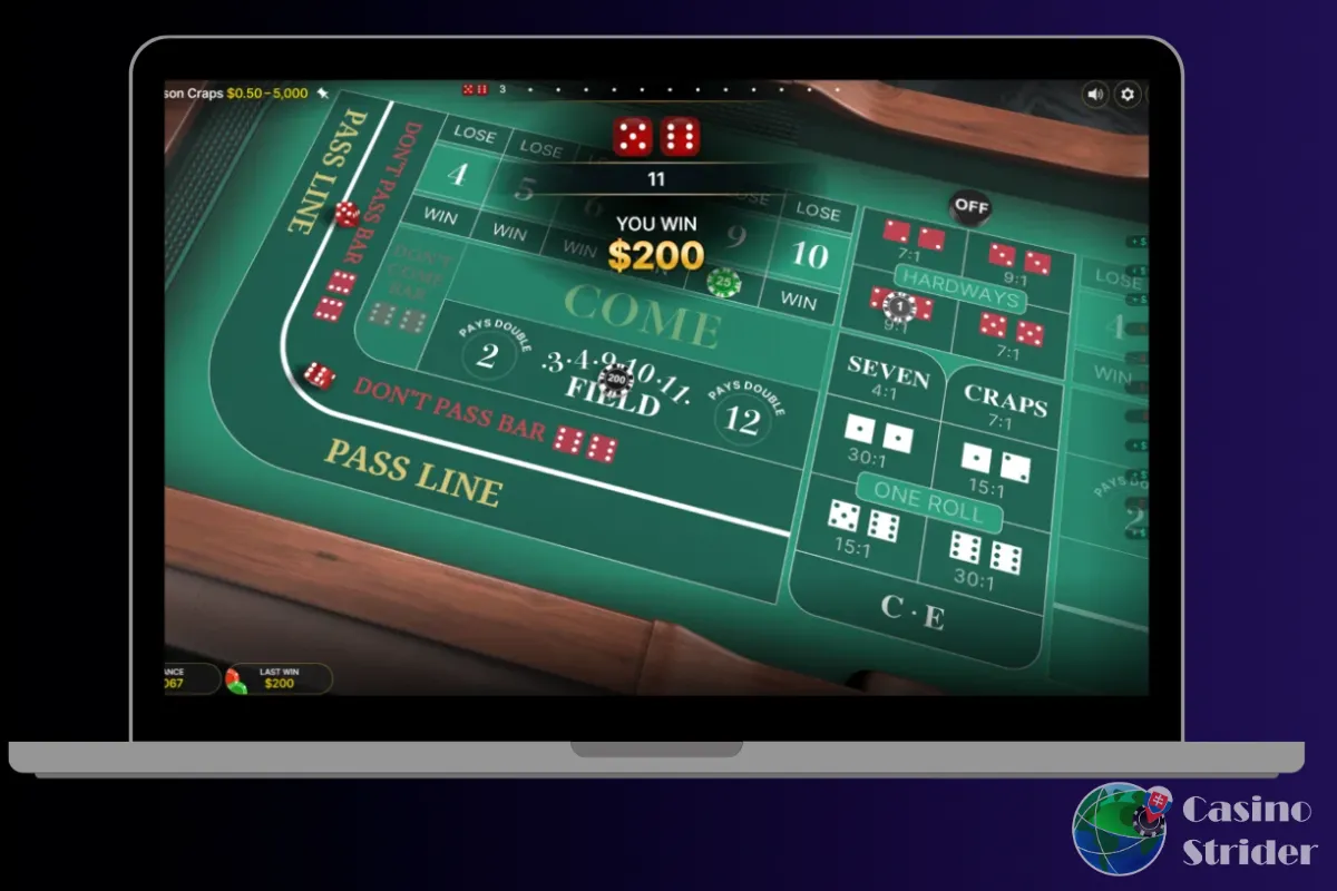 Craps online