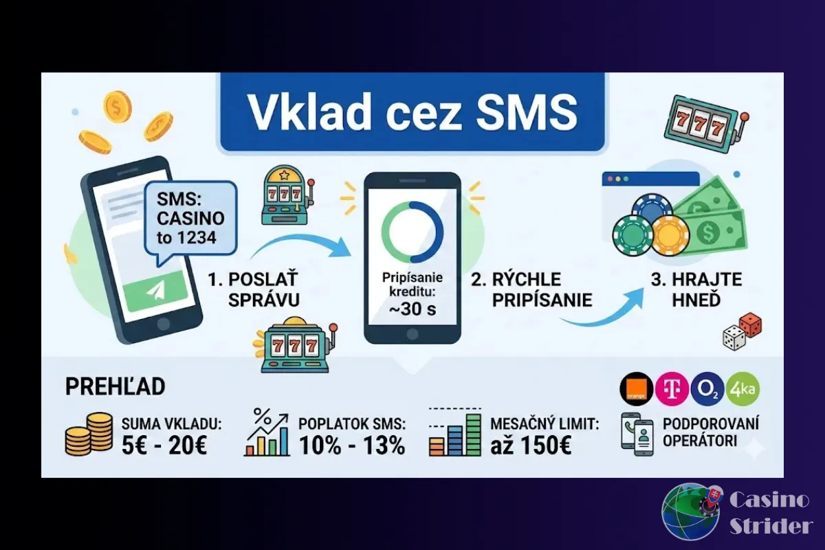 Vklad cez SMS online